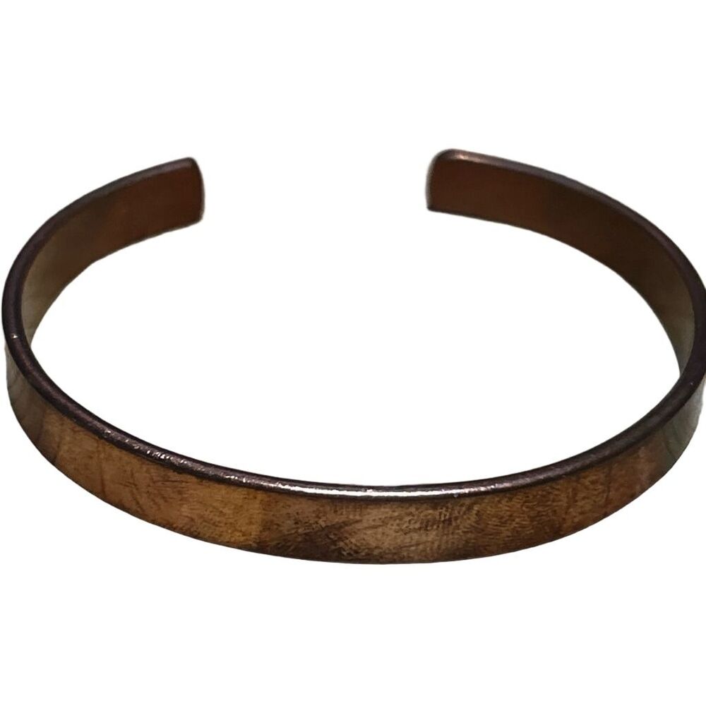 Women's Unbranded Copper Tone Cuff Bracelet One Size - Picture 2 of 2